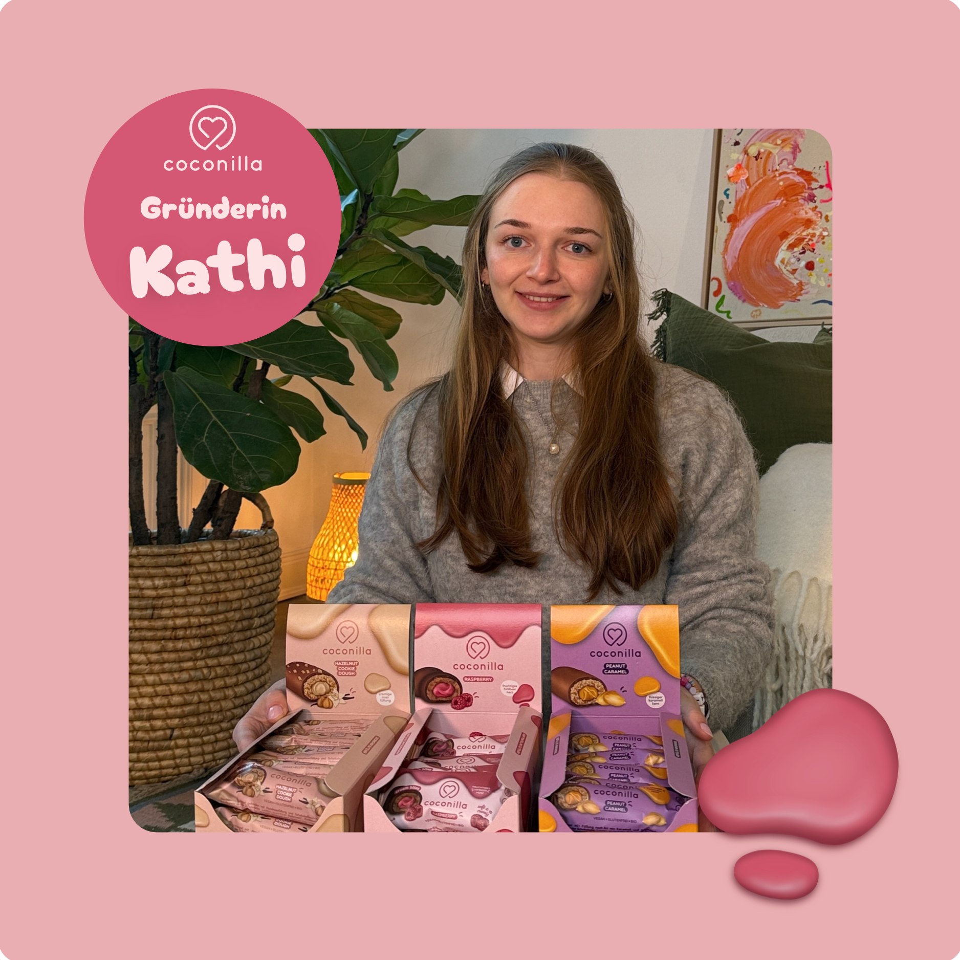 Dattelpralinen Raspberry