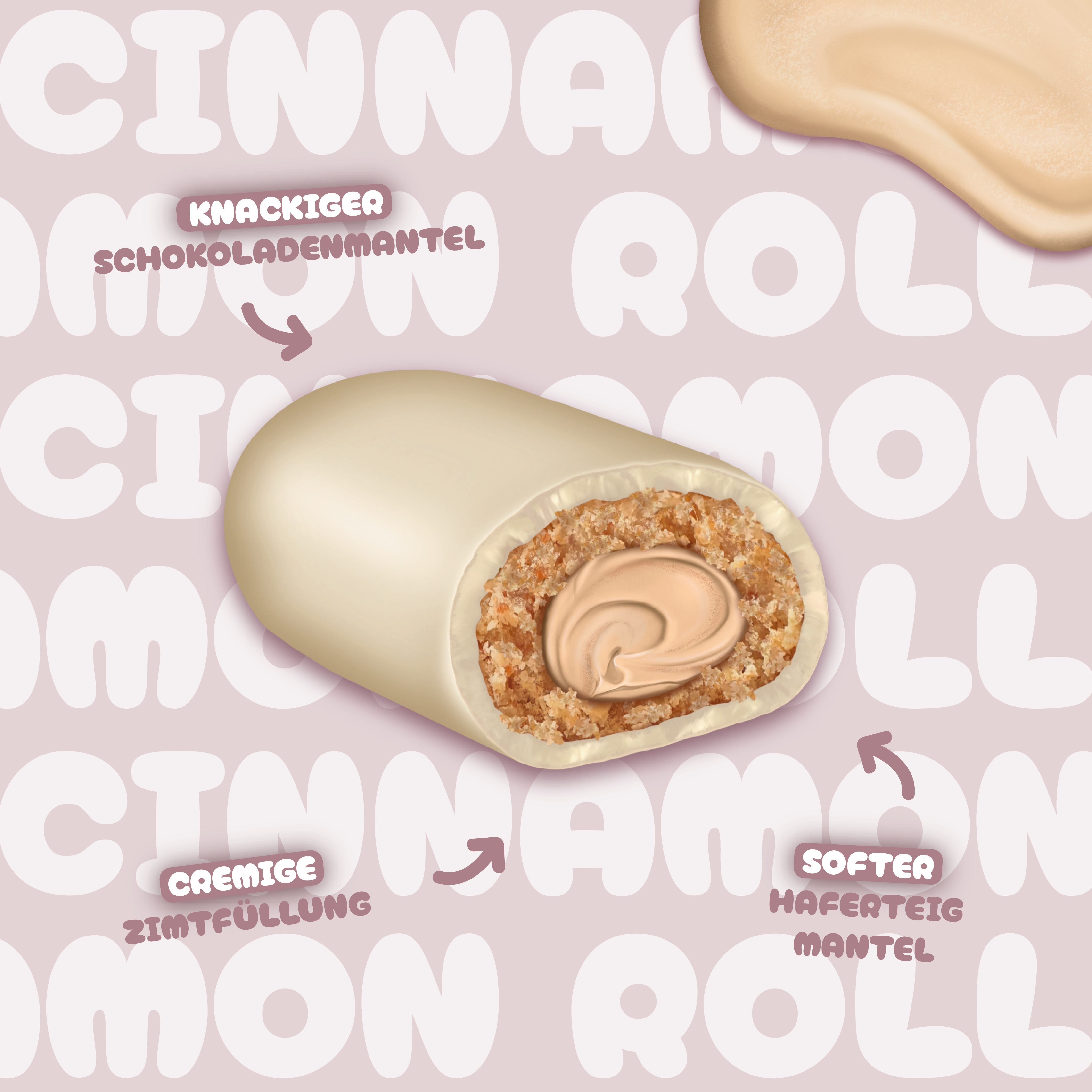 BIO - Cookie Bar Cinnamon Roll - 15er Box