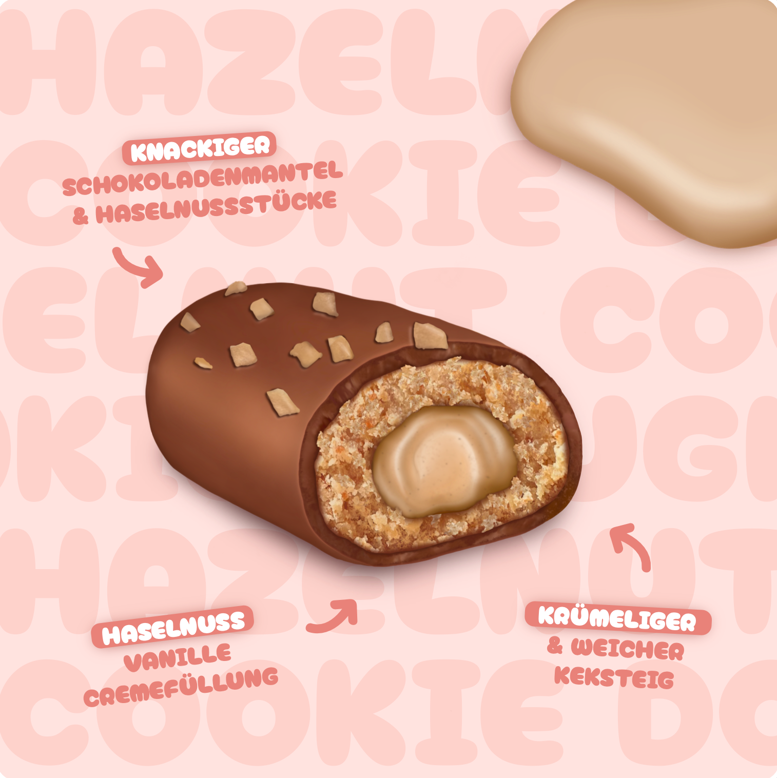 BIO - Cookie Bar Hazelnut Cookie Dough