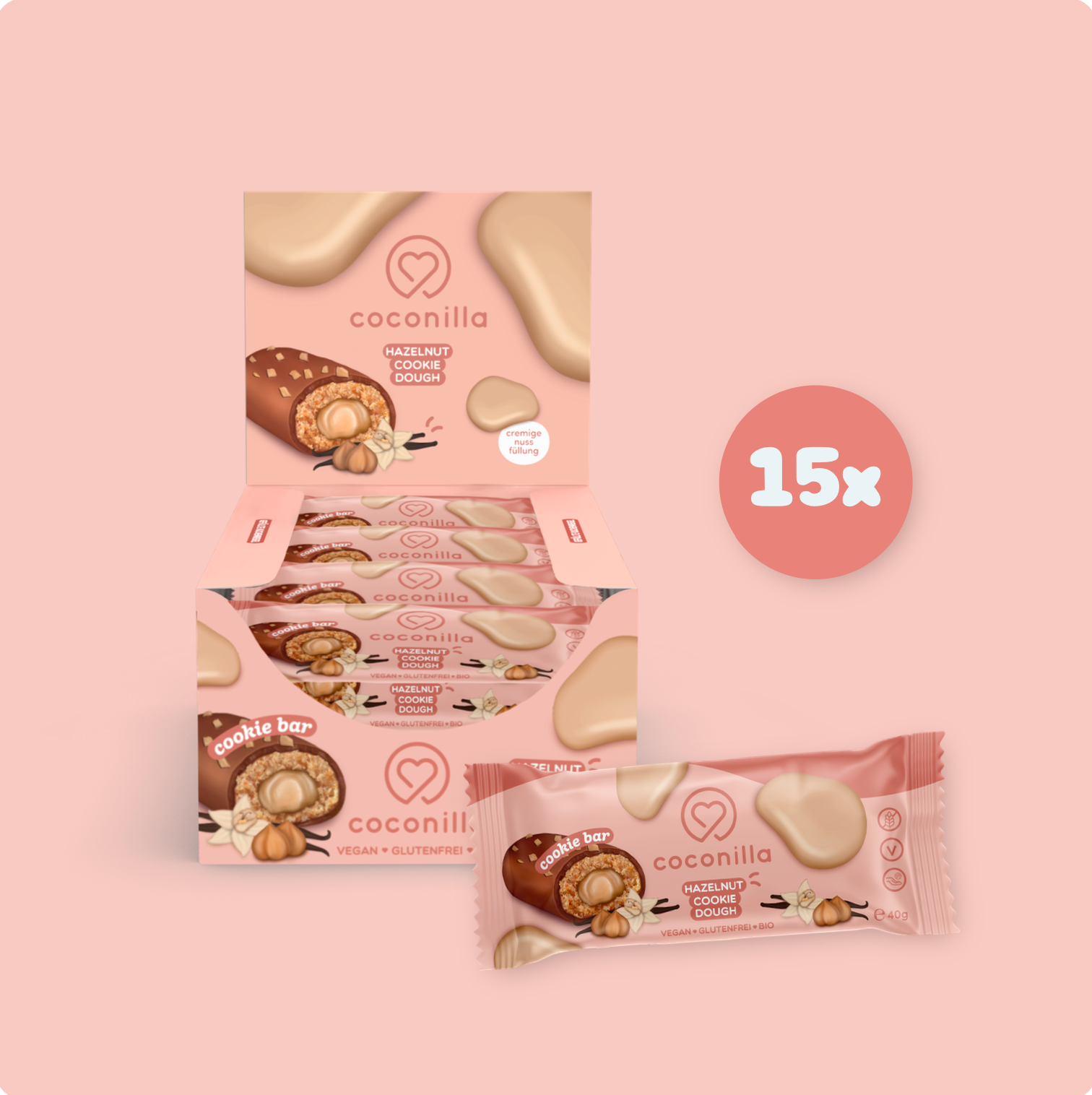 BIO - Cookie Bar Hazelnut Cookie Dough