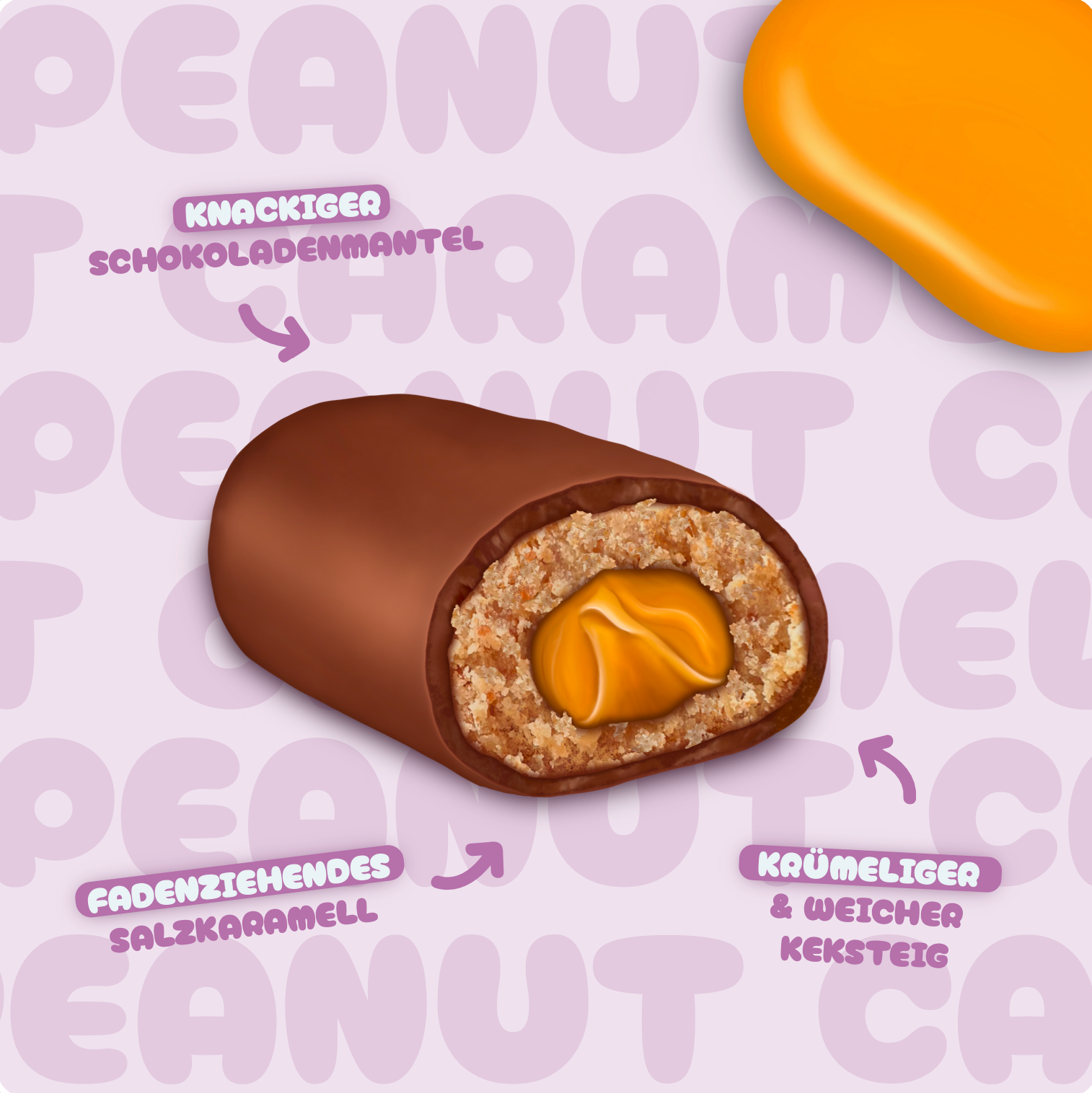 BIO - Cookie Bar Peanut Caramel