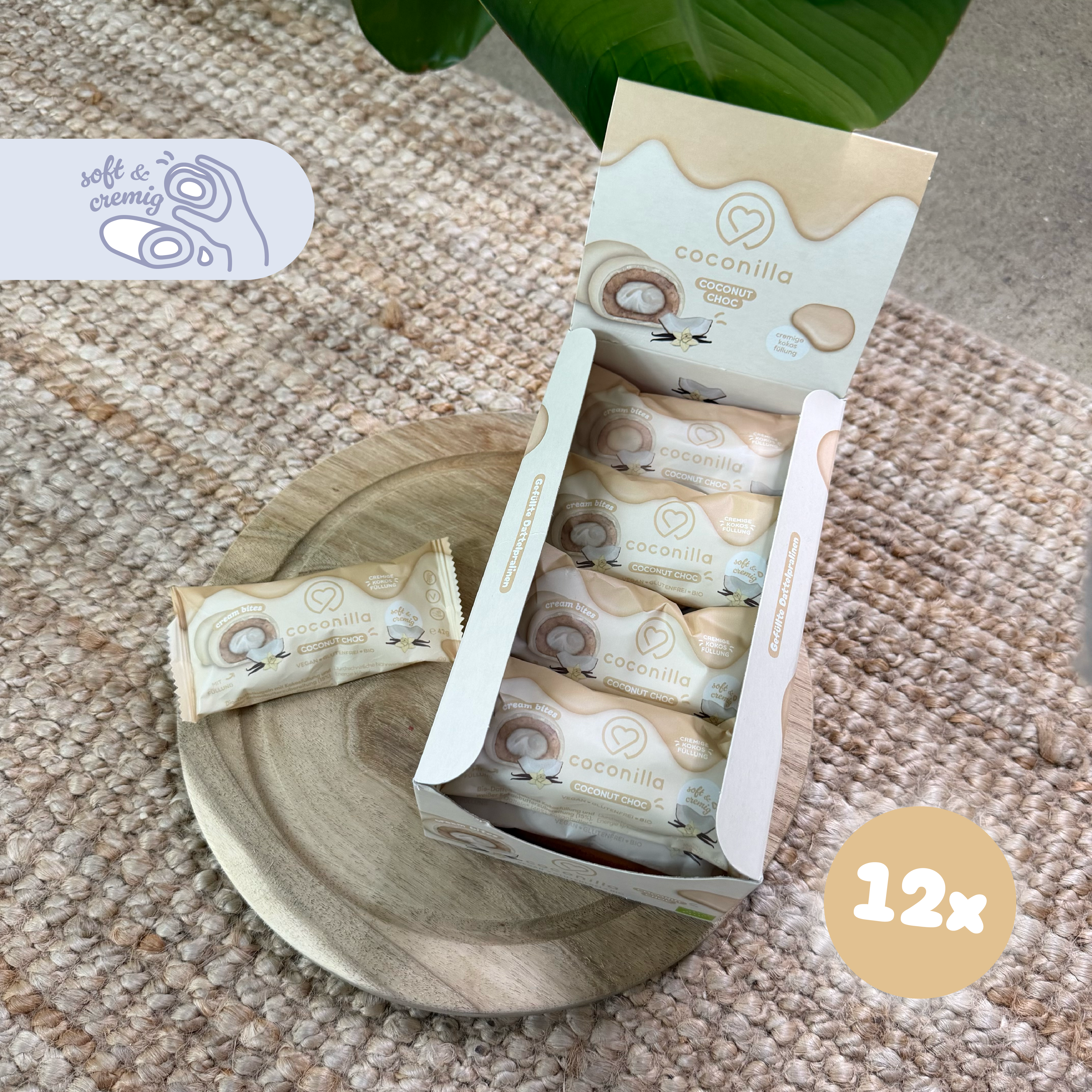 Dattelpralinen Coconut Choc