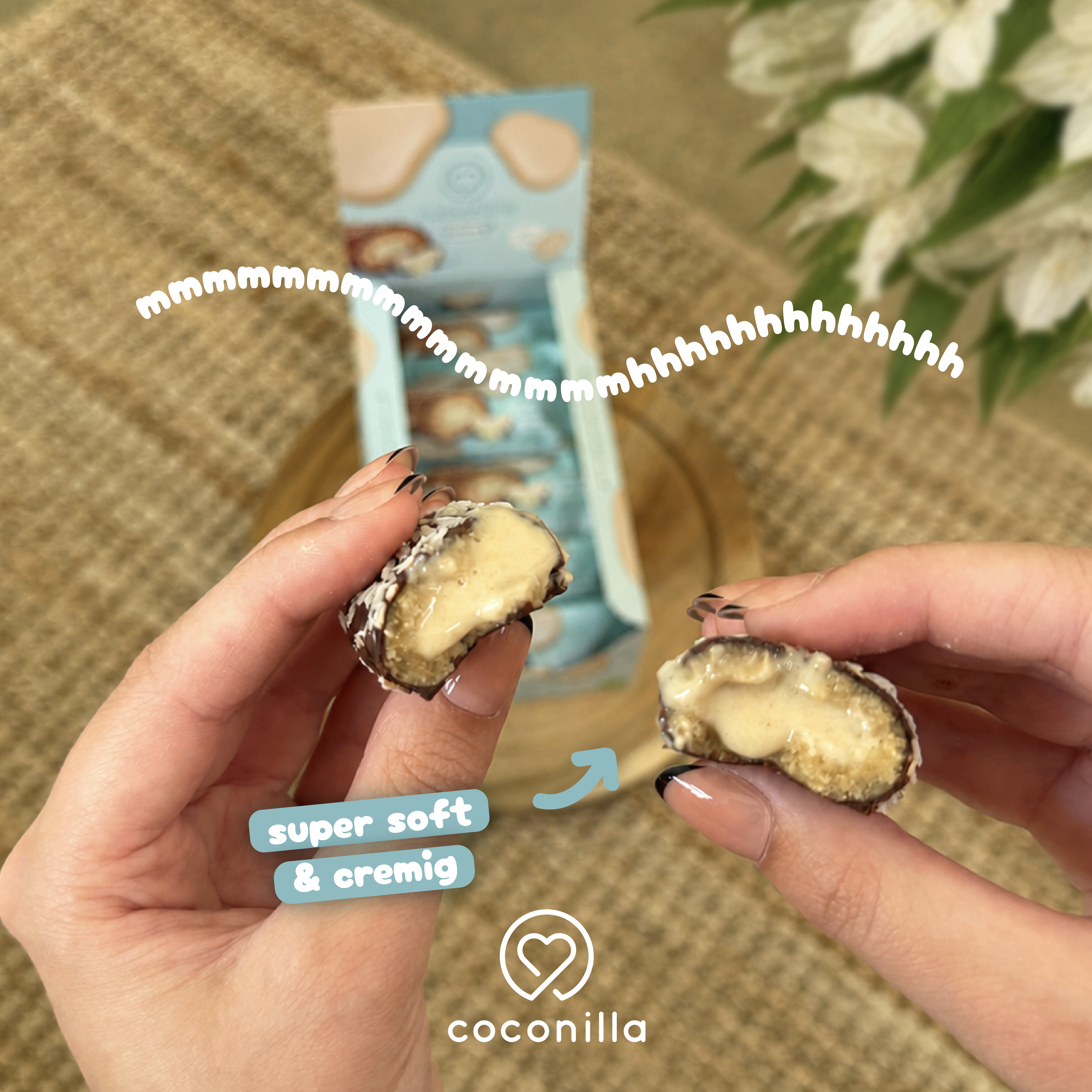 Cake Bar Coconut Cream
