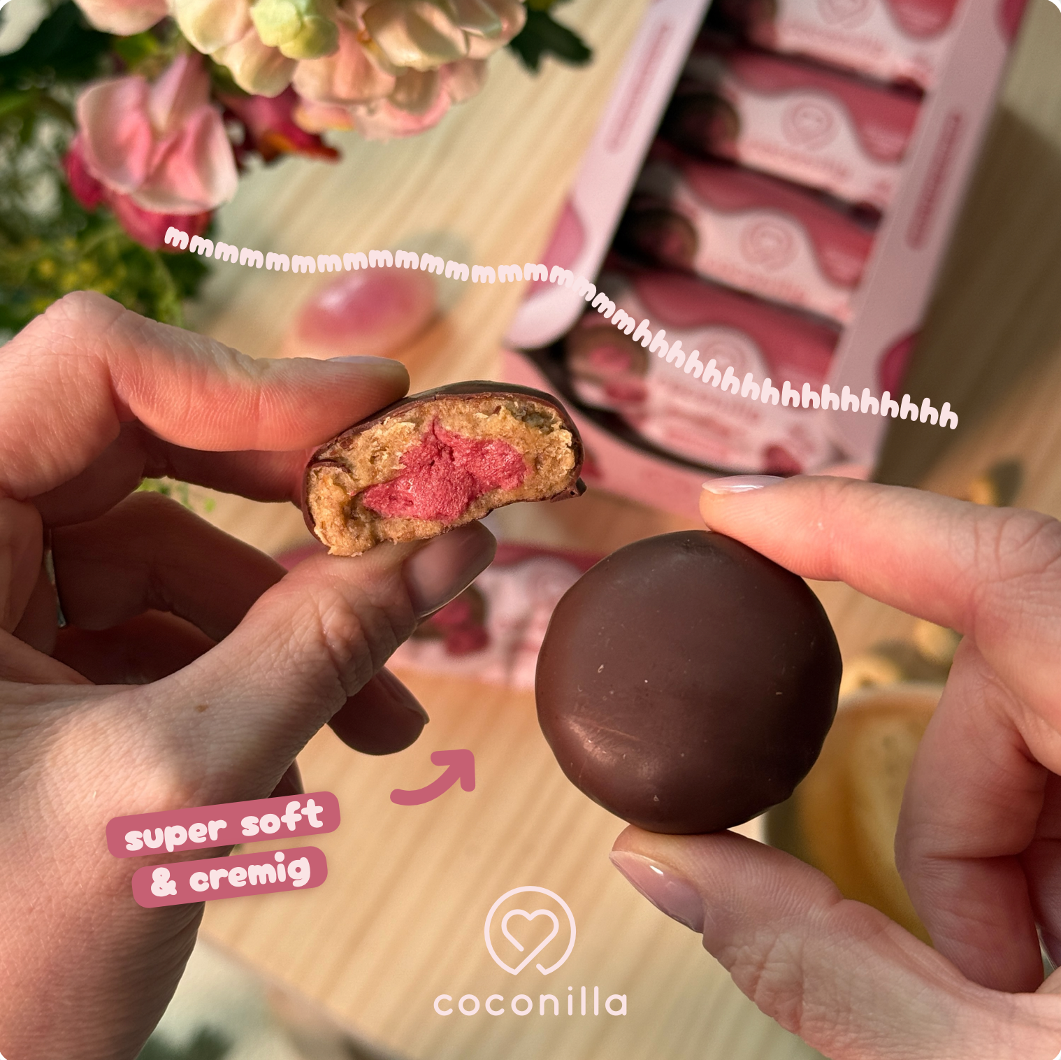 BIO - Cream Bites Raspberry