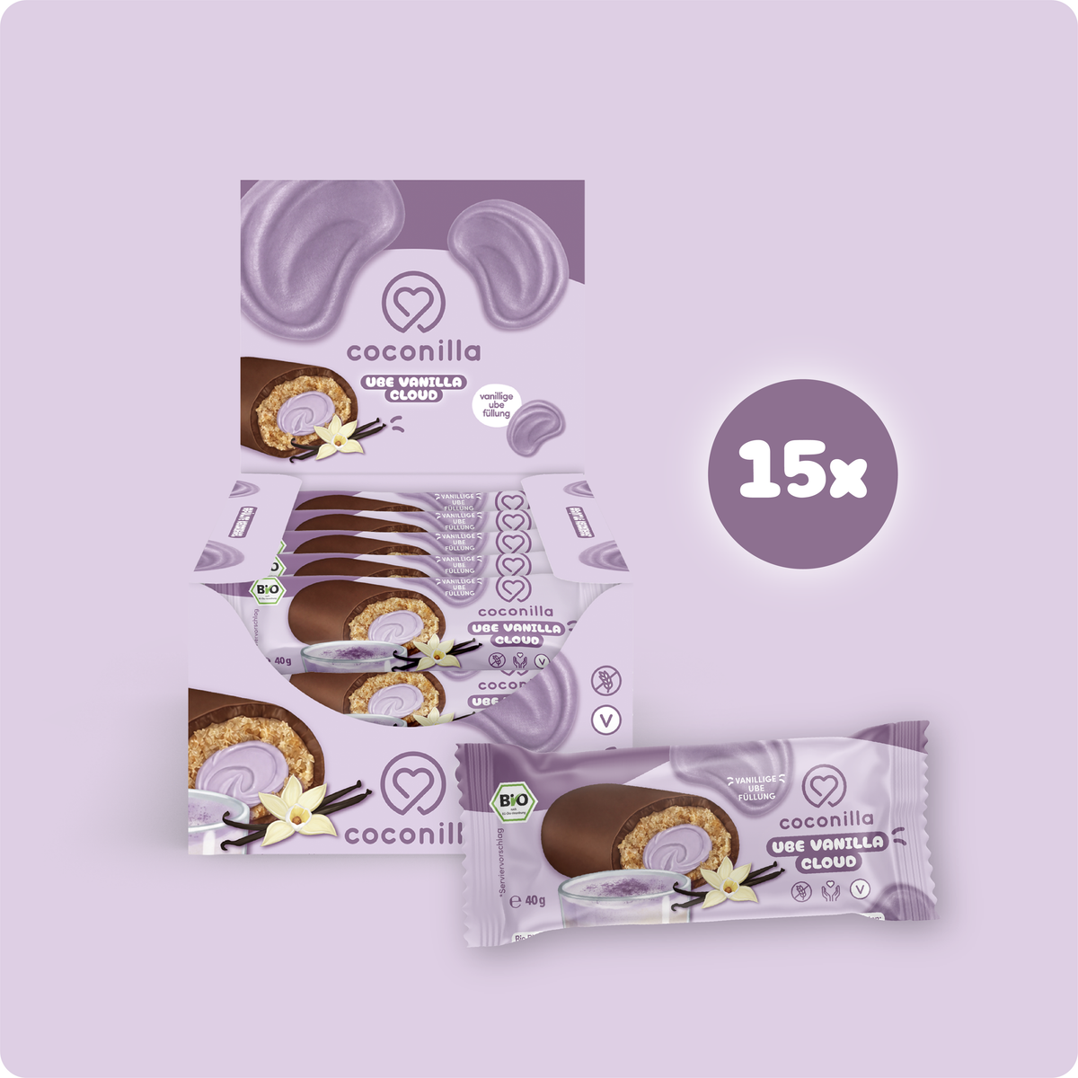 Cookie Bar Ube Vanilla Cloud