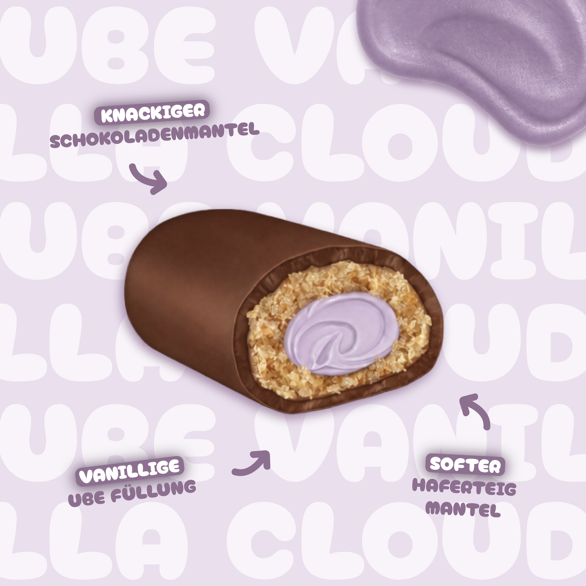 Cookie Bar Ube Vanilla Cloud