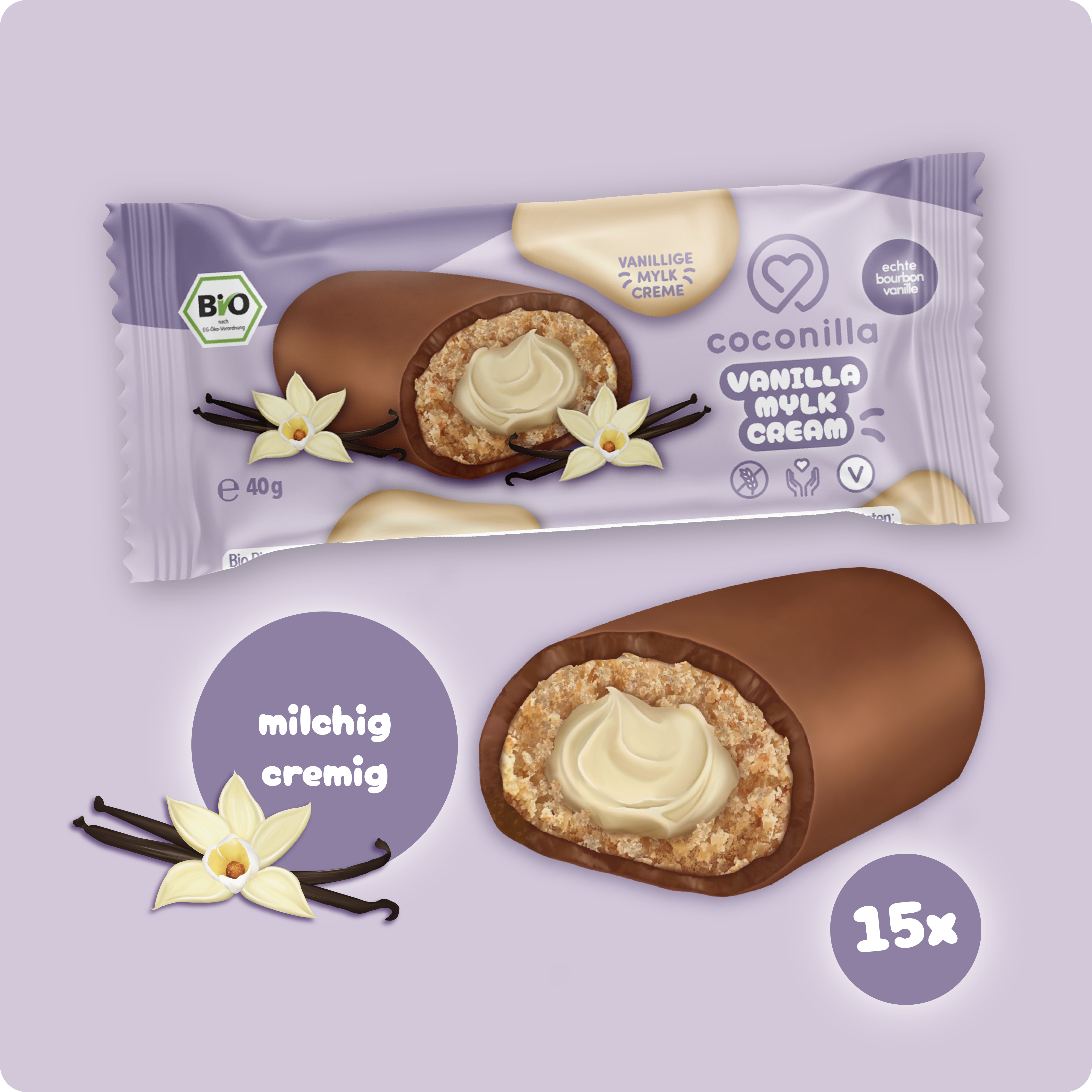 Cookie Bar Vanilla Mylk Cream
