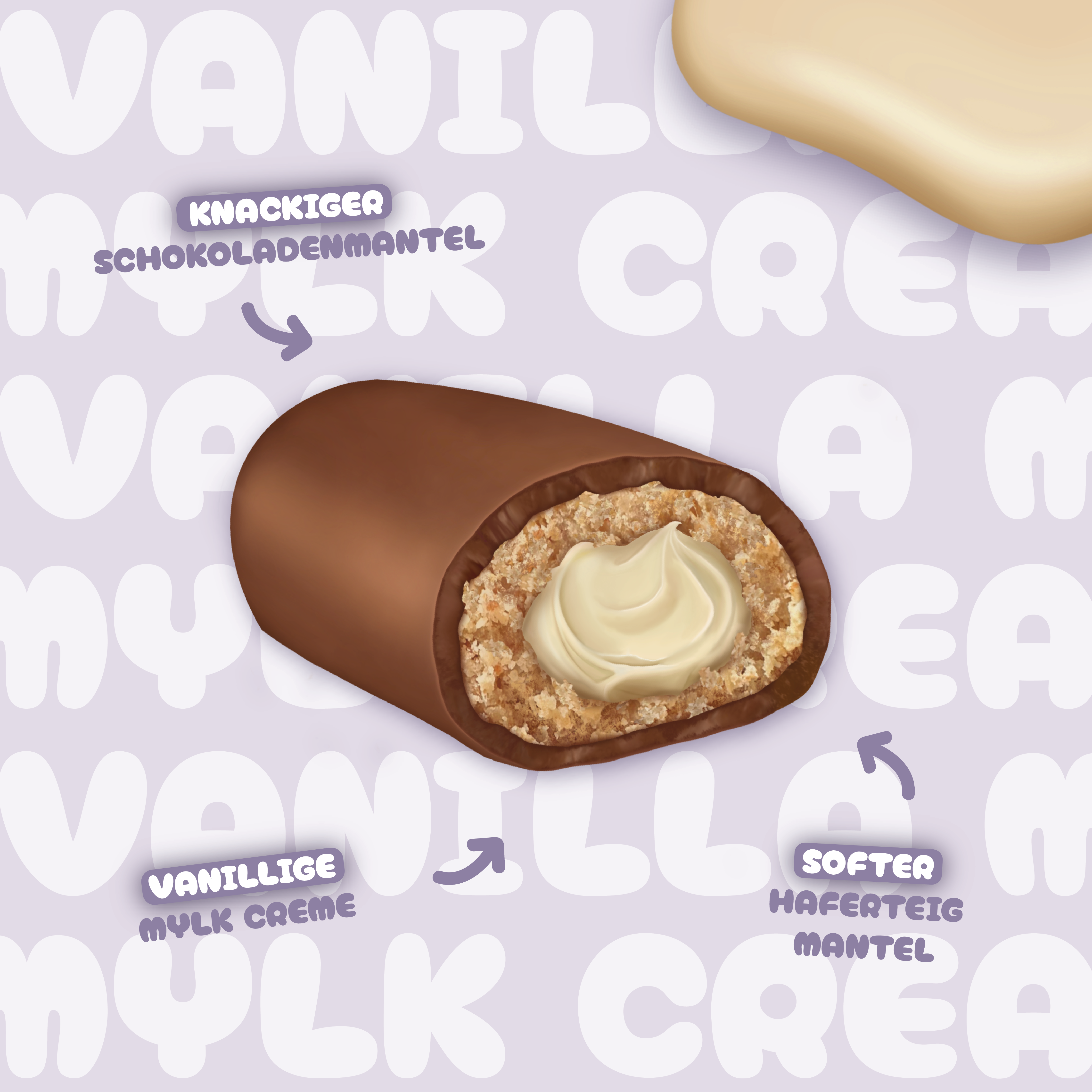 Cookie Bar Vanilla Mylk Cream